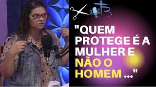 QUEM PROTEGE É A MULHER E NÃO O HOMEM | LÉA MENDONÇA | CORTES FALANDO DE BÍBLIA