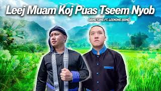 Leej Muam Koj Puas Tseem Nyob - David Yang Ft. Leekong Xiong (LYRIC VIDEO)