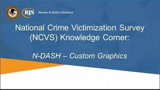 National Crime Victimization Survey Knowledge Corner   NCVS N DASH   Custom Graphics