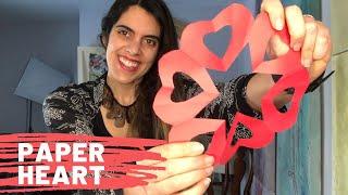 How to make a paper heart | Art with Ms. Choate