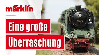 Überraschungsmodell 2023 / Dampflokomotive 18 201 / Märklin TV Extra Folge 47