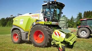 4K ||1.Schnitt 2k18 || Gras Häckseln // CLAAS Jaguar 970 - IHC - Case - Steyr und Hanomag