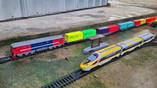 Mencari Dan Merakit Mainan Kereta Api Diesel Mainan Kereta Api Cepat Mainan Kereta Api Thomas
