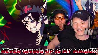 BLACK CLOVER: THE SWORD OF THE WIZARD KING MOVIE REACTION!