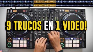 LOS 9 DJ TRUCOS Y DJ TRANSICIONES DE "INSTRUCTIVO DE DJ"