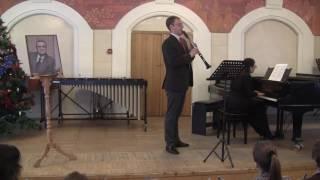 Концерт - открытие I Конкурса Должикова. Кларнет - М. Безносов