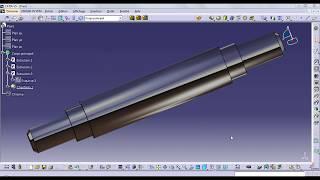 Réalisation d'un Obusier Canon, Partie 5; Pont avec CATIA V5, Production of a Canon Howitzer