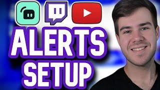 How To Set Up Twitch & YouTube Alerts in Streamlabs (For Beginners)