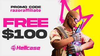 Unlock Free $100 instant with Hellcase Promo Code 2023