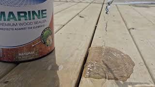 Seal Once Marine Sealer - The Ultimate Wood Protection Solution