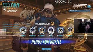 HARBLEU BEST ROADHOG IN THE WORLD!? [ OVERWATCH SEASON 20 TOP 500 ]