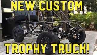 New custom trophy truck! (1/10 scale Rc)