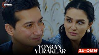 Yongan yuraklar 34-qism (milliy serial) | Ёнган юраклар 34-қисм (миллий сериал)