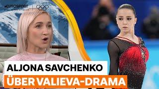 Aljona Savchenko geht mi Trainern hart ins Gericht | Olympische Winterspiele 2022