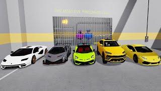 LAMBORGHINI CAR BARRY'S PRISON RUN Obby New Update Roblox - All Bosses Battle All Morphs #roblox