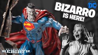 BIZARRO: THE DEFECTIVE SUPERMAN!!! XM Studios DC Rebirth Prototype Statue Review & Unboxing!
