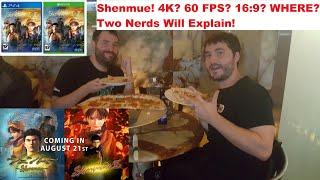 Shenmue I & II - 4K? 60 FPS? 16:9? Let's Talk - Adam Koralik