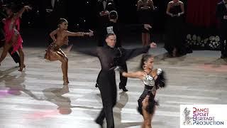 Tsaturyan & Bergmannova | IDSF IC 2024 Adult Open Latin R5 Samba