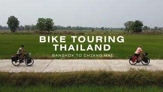 Cycling Bangkok to Chiang Mai - Bicycle Touring Thailand - South East Asia  Pt 1