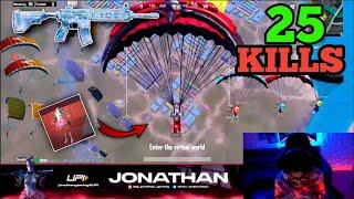 25KILLS !! JONATHAN HARDEST GAMEPLAY EVER WITH FOREST ELF SET #jonathangaming #gameplay