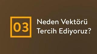 Illustrator Dersleri - 3 - Neden Vektörü Tercih Ediyoruz?