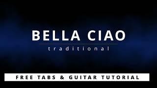 Bella Ciao - guitar tutorial, fingerstyle lesson + TAB