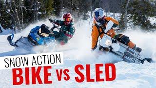 Werkeholics Snowmobile & Snowbike Action in Schweden bei Jrocks