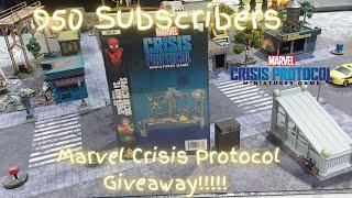 950 Subscribers Marvel Crisis Protocol Giveaway!!!!!