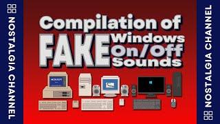  Compilation of Windows FAKE sounds  #Windows