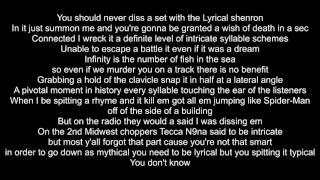 SplytSecond - Undaground Choppers 1-6 Verses WITH LYRICS