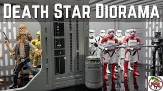 Death Star Corridor Diorama for 6" Black Series Figures