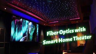 How to Install Fiber Optics Ceiling And Home Cinema Room Automation |Smart Home & Theater Automation