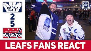 Ovechkin Is An Empty Net Merchant | Leafs 2-5 Capitals | Leafs Fans React