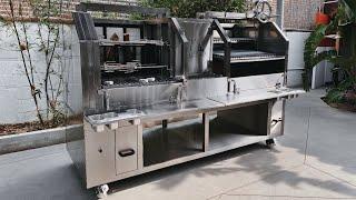 Argentine Parrilla Grill | Wildwood's Argentine Grill 98" | Wildwood Ovens & BBQ's