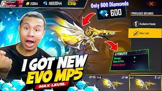 I Got New Mp5 Evo Gun Skin in just 600 Diamonds  Tonde Gamer Diamond King Now  Garena Free Fire