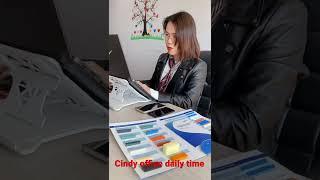 Cindy office time creasing matrix, did cutter, container loading time