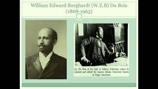 ASC 2023 Presidential Panel, W.E.B. Du Bois...