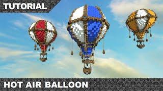 Minecraft Hot Air Balloon Tutorial & Download