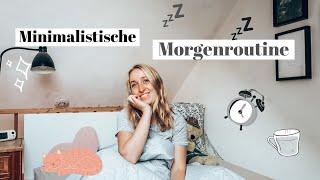 MINIMALISTISCHE MORGENROUTINE FÜR DIE ARBEIT mit KATZE| Minimalismus am Morgen, bewusst leben