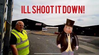 THE FAT CONTROLLER WANTS TO SHOOT MY DRONE DOWN️‍️