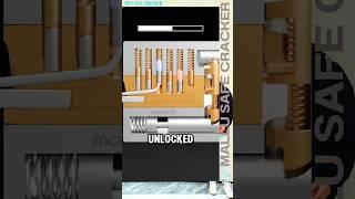 OPEN A LOCK UNDER 40 SECONDS #locksmithhack @mallusafecracker #chubb #doorlock #asmr #lockpicking