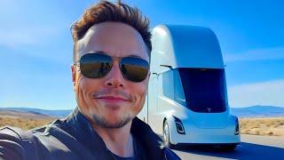 Elon Musk Reveals NEW Updates On The 2025 Tesla Semi & SHOCKS The Entire Car Industry!