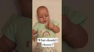 The baby  has a choice. #mamablogger #motherhood #funny #vlogmoms