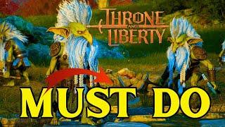 Throne and Liberty OPEN BETA MUST DO LIST - Beginners Guide