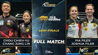 FULL MATCH | Chou Chieh-Yu/Chang Jung Lin vs Pia Filler/Joshua Filler | APEX Mixed Doubles | Bán Kết