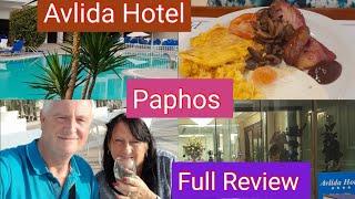 AVLIDA HOTEL / PAPHOS CYPRUS / FULL REVIEW / BOOKED WITH  EASYJET HOLIDAYS