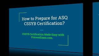 ASQ CSSYB Exam Preparation Tips