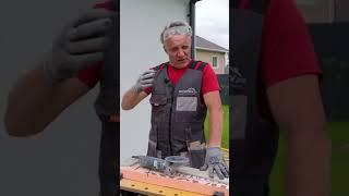 Резка керамогранита болгаркой и шлифовка. Совет эксперта #cersanit #керамогранит #ремонт #плитка