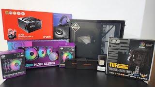 Mega Unboxing - Peças do meu primeiro pc gamer