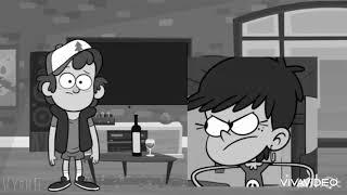 Dipper turns the world black and white and gets Grounded
